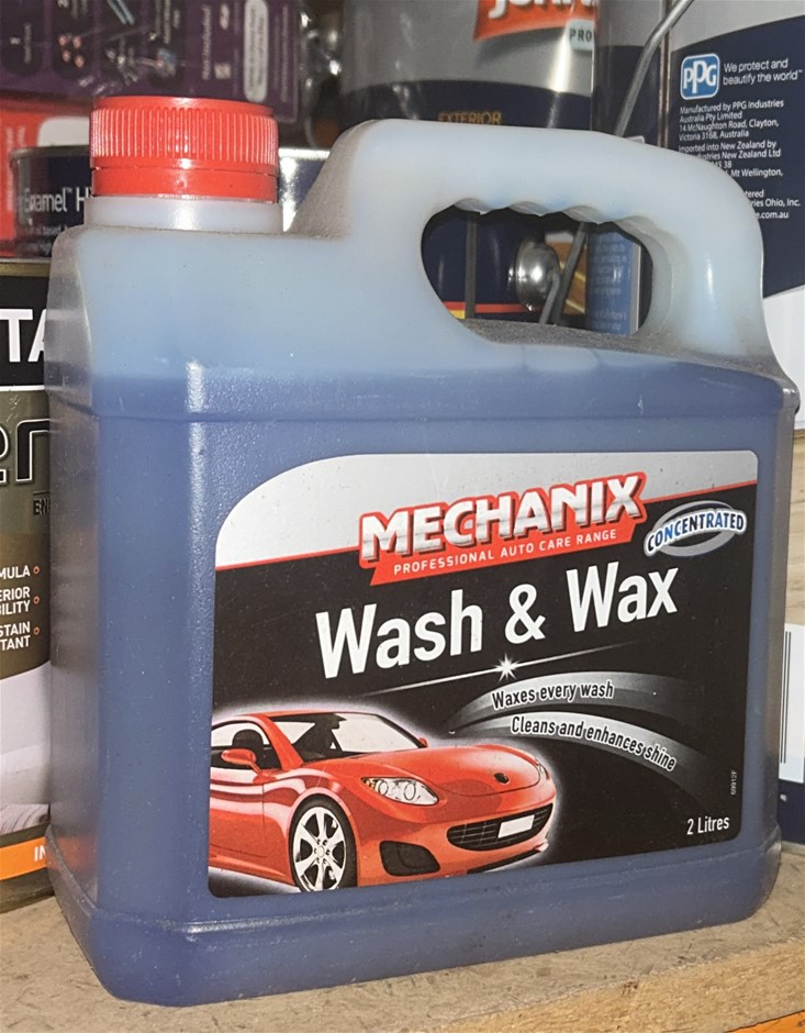 2L MECHANIX Wash & Wax (Concentrated)