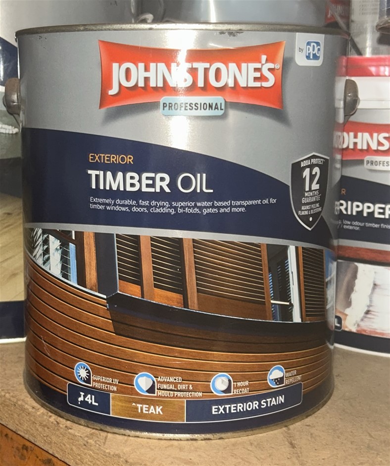 4L Johnstone's Exterior Timber Oil