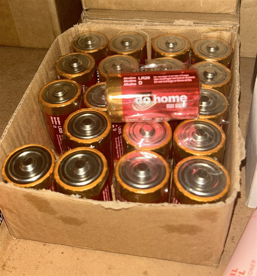 20x DOHOME Alkaline D Batteries