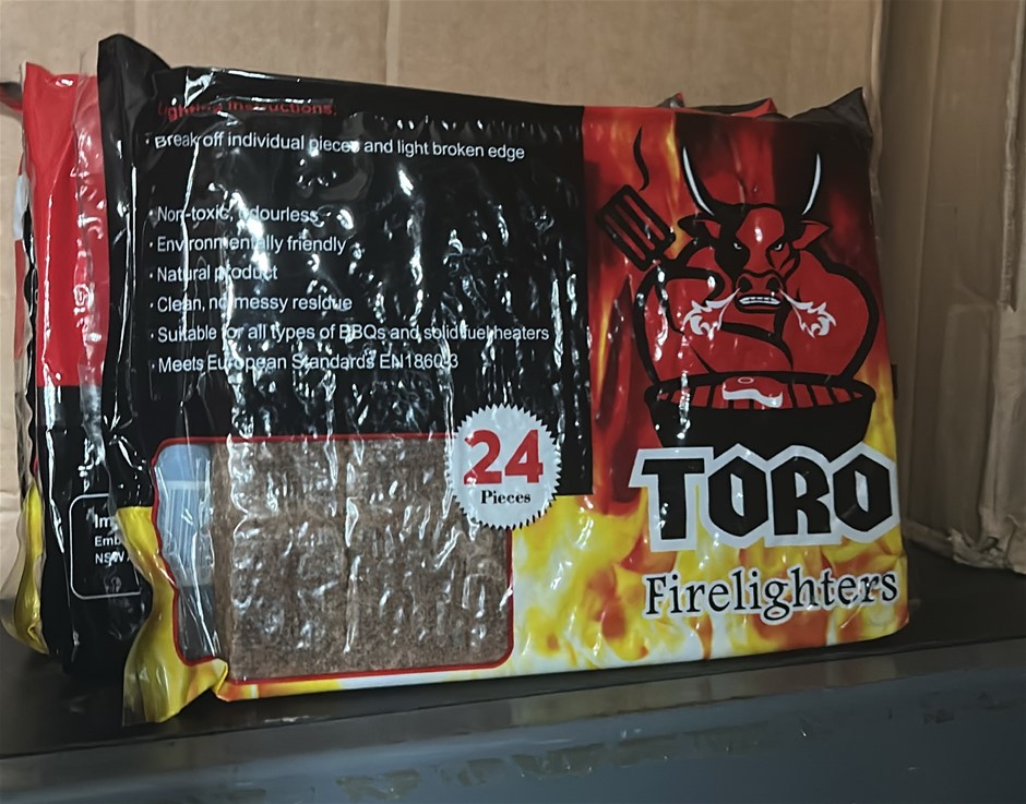 4x 24 Pack TORO Firelighters