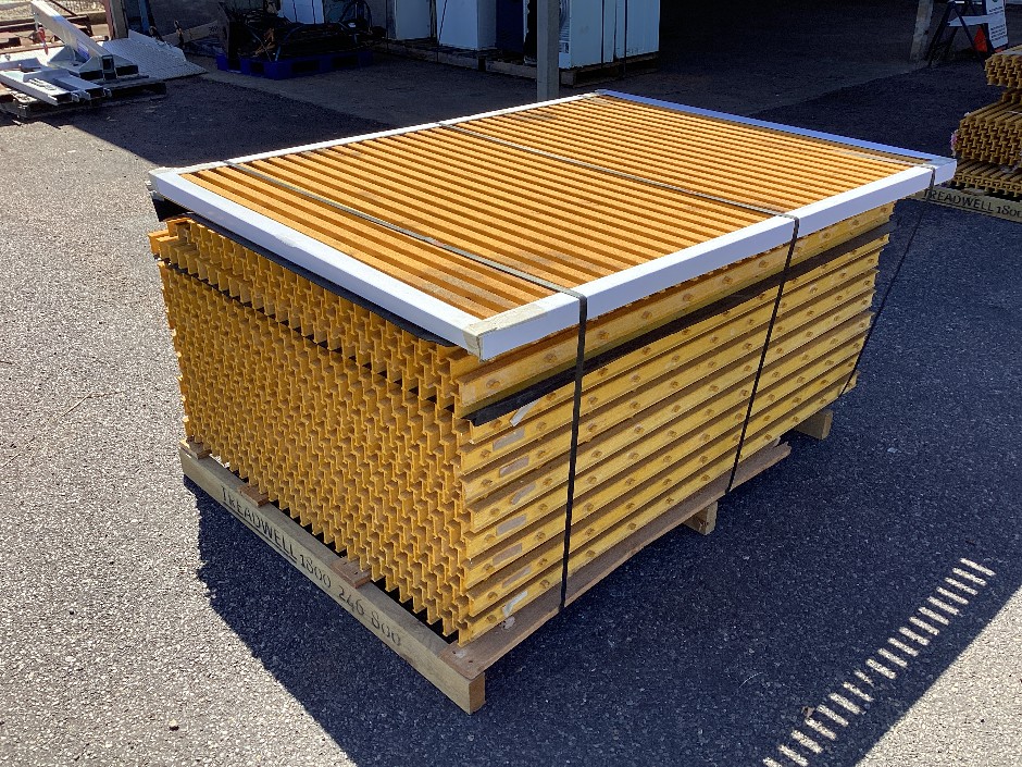 <p>Treadwell FRP Pultruded GridEX® T TYPE GRATING (Various sizes)</p>