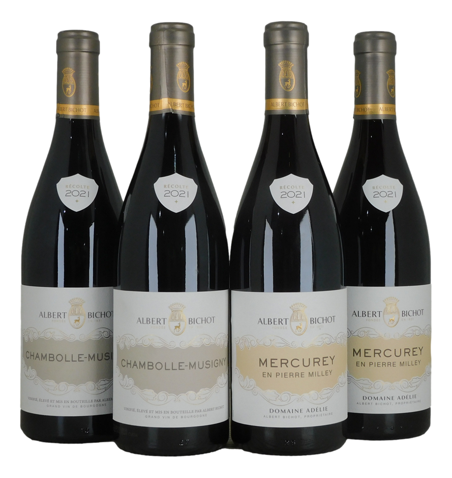 Mixed Burgundy 2021 Wine Pack (4x 750mL), France.
