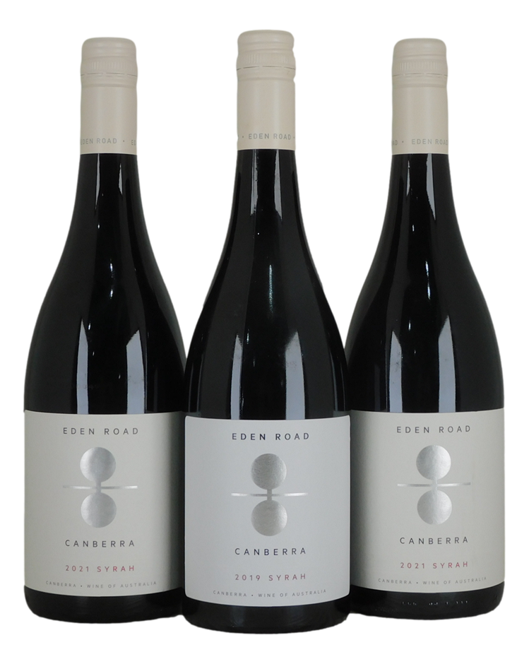 Mixed Eden Road Syrah Wine Pack (3x 750mL), Canberra.