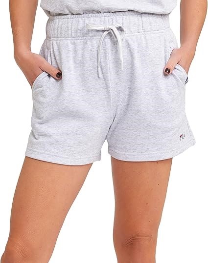 FILA Women's Classic 2.0 Short, Size 2XS, Light Grey Marle, ASS22331. RRP: