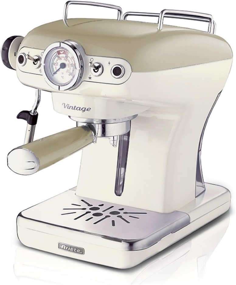 ARIETE Vintage Series Espresso Coffee Machine - Beige NB: Used