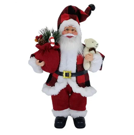 Standing Santa Claus Christmas Decoration Doll