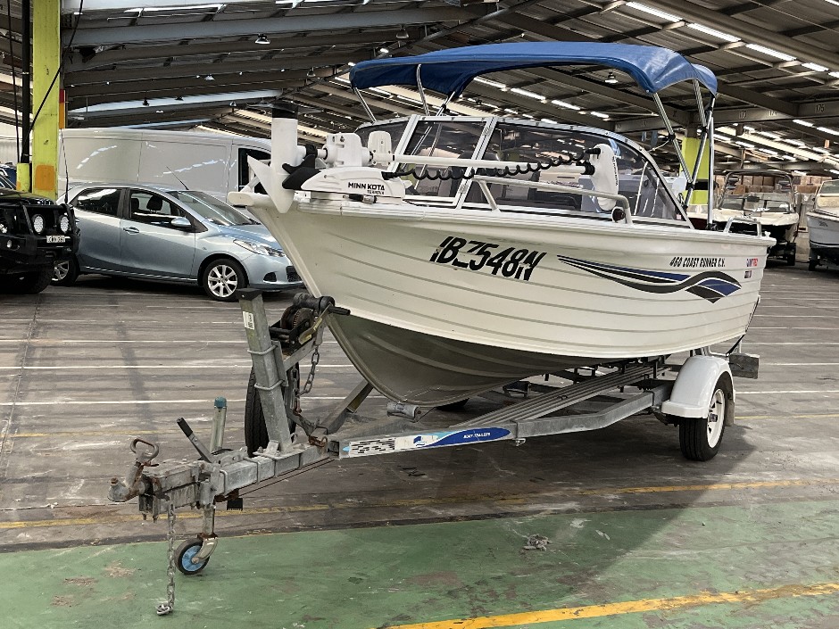 <p>Quintrex 460 Coast Runner C.V.</p>