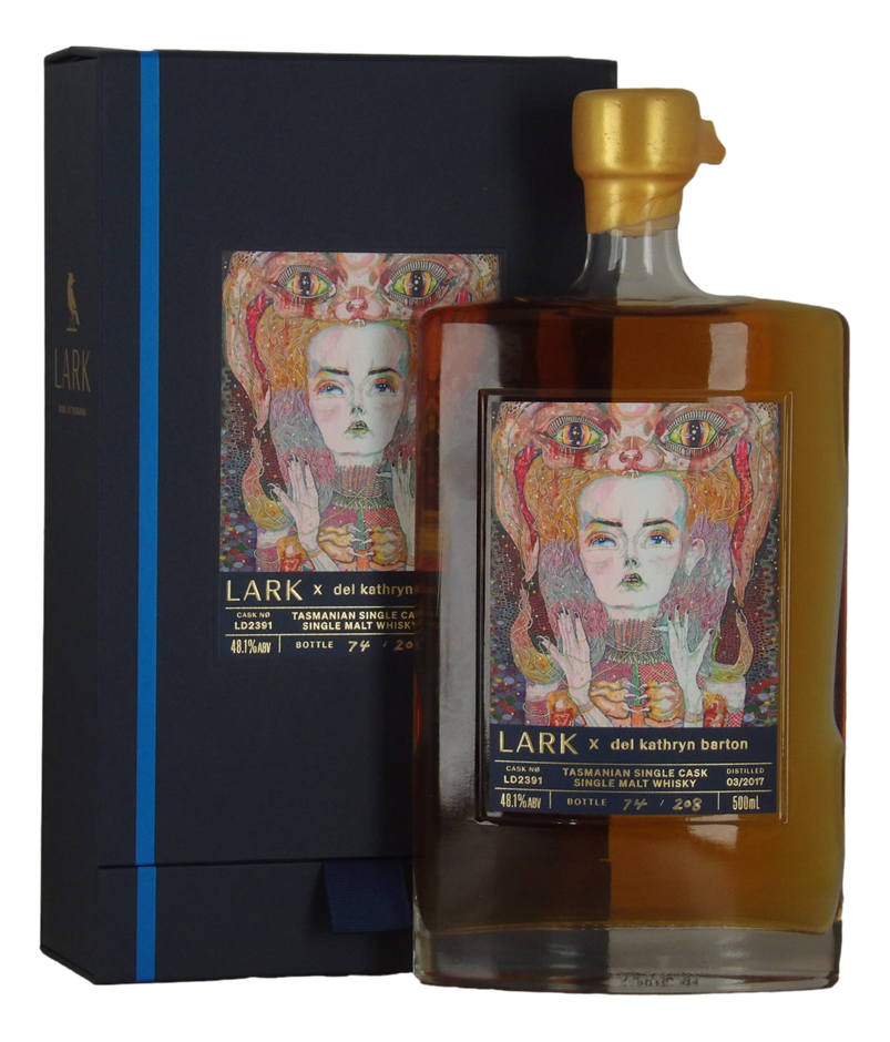 Lark x del Kathryn Barton Single Olorosso Sherry Cask Art Series (1x 500mL)