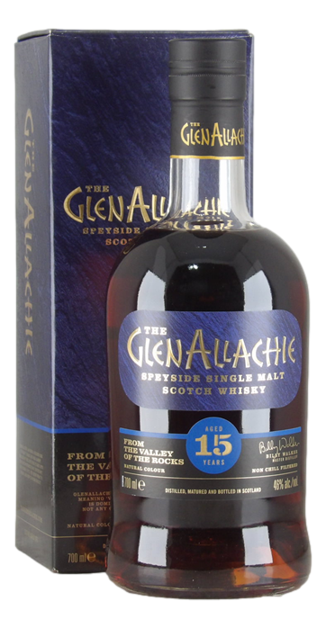 Glen Allachie Whisky 15 year old (1x 700mL) Scotland