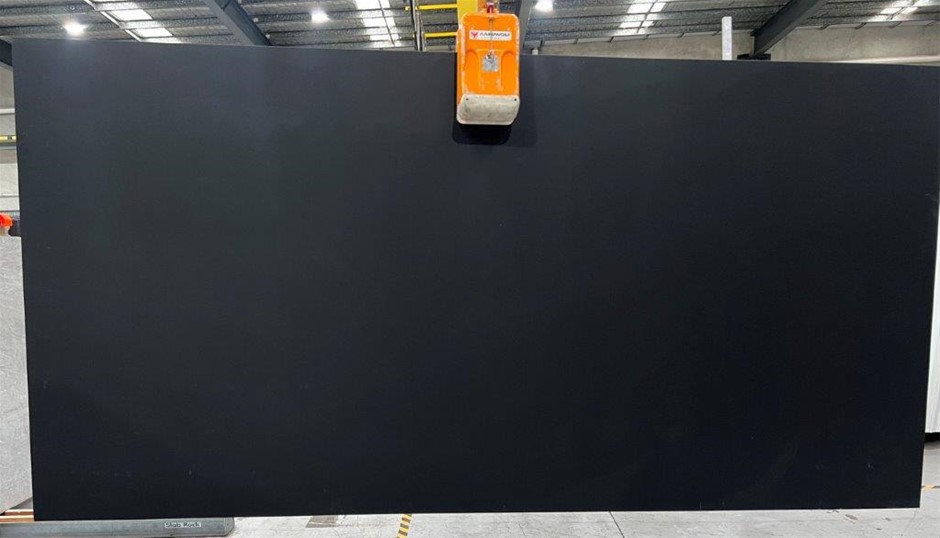 Techlam Sintered Stoneware Slab - Basic Black (Made in Spain)  