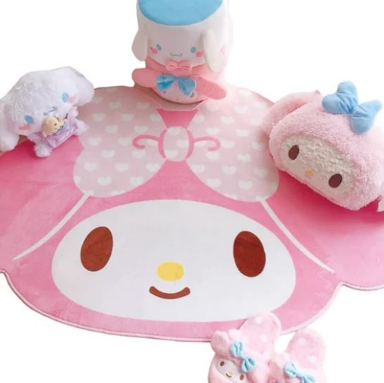 My Melody Wonderland: 100x150CM Cartoon Sanrio Soft Fur Carpet