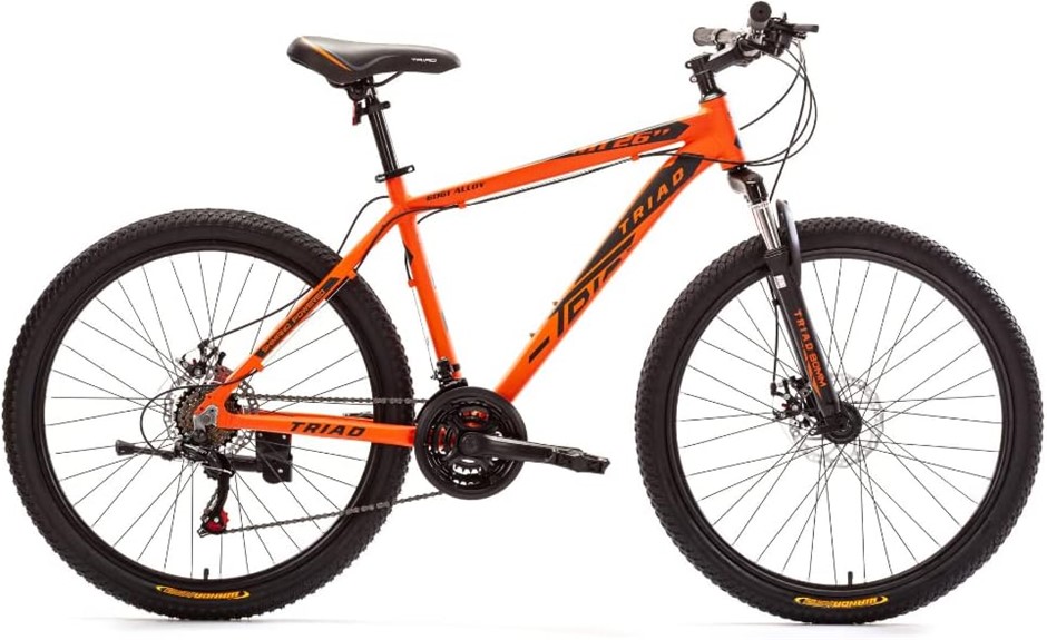 TRIAD M1 26T Unisex 21 Speed - Fully Fitted Mountain Bicycle with 18 Inch F