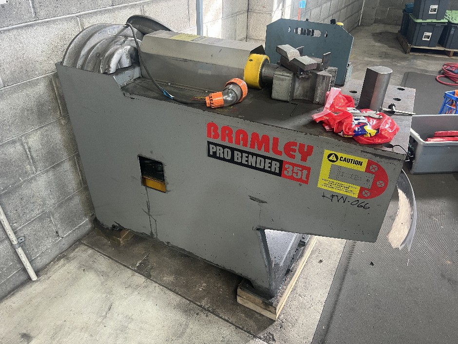 Hydraulic Pipe Bender - Bramley ProBender 35T