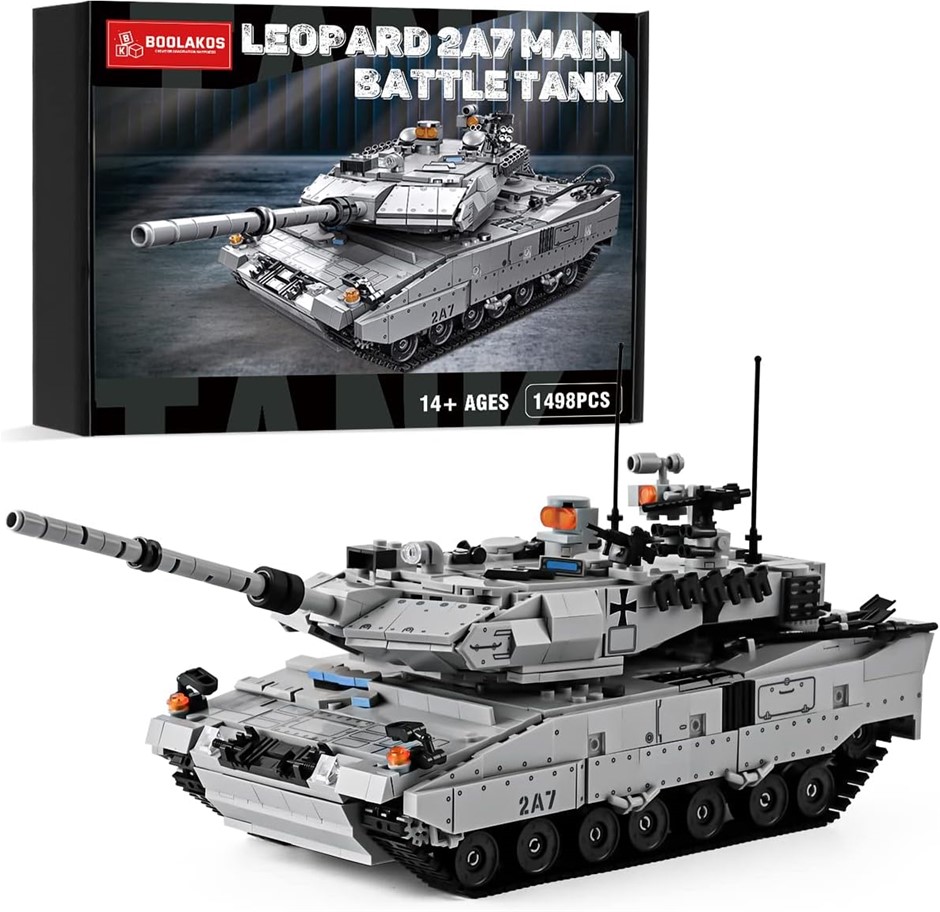 BOOLAKOS Leopard II A7 Main Battle Tank Building Block