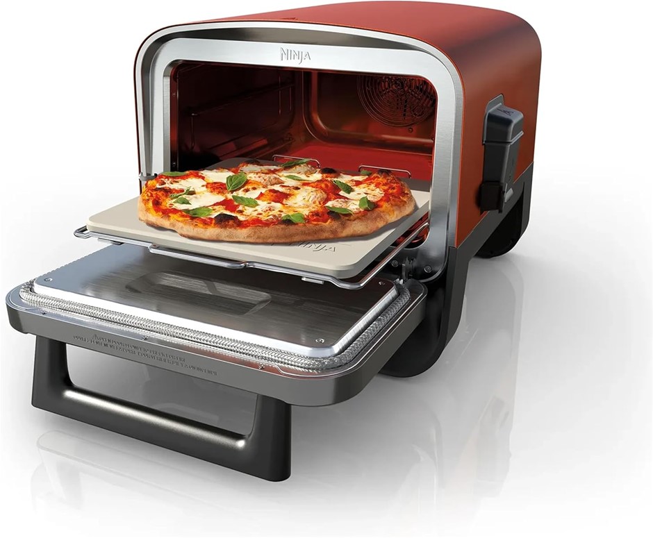 NINJA Woodfire Outdoor Oven, OO101ANZ. NB: Has been used, not in original b
