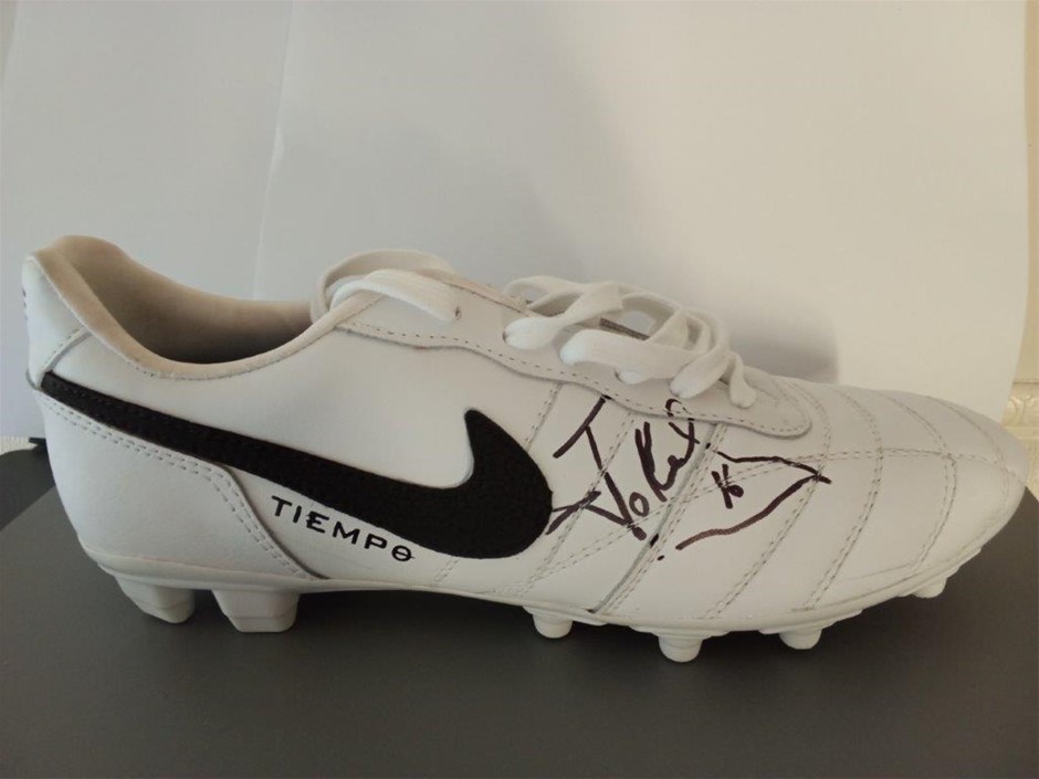 JONATHAN BROWN SIGNED FOOTBALL BOOT