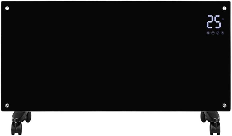 KOGAN SmarterHome™ 2000W Premium Glass Panel Heater (Black)