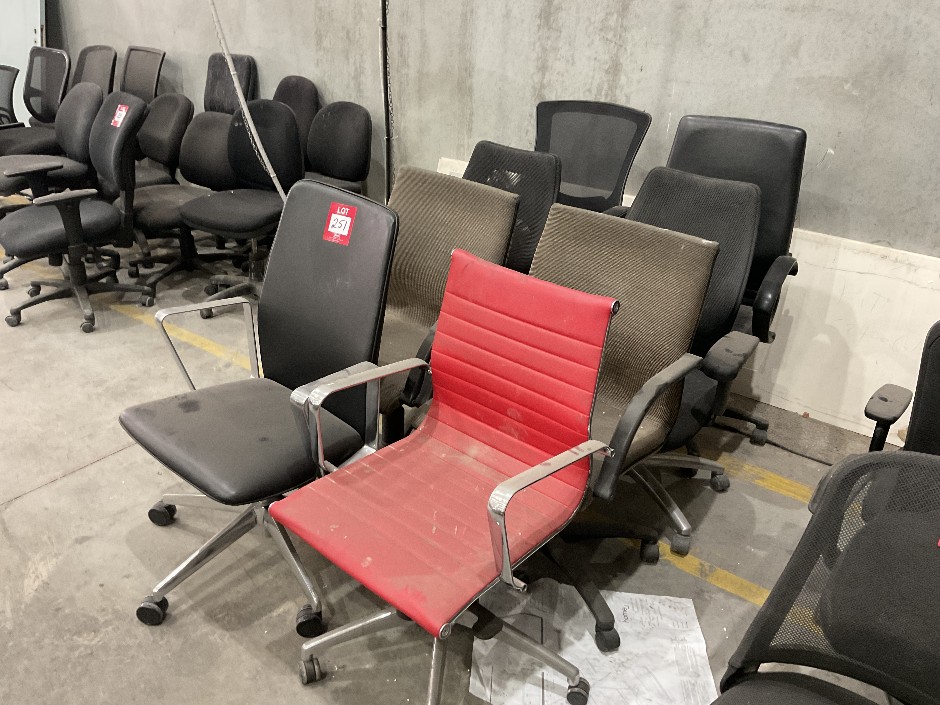 Quantity of Assorted Office Chairs