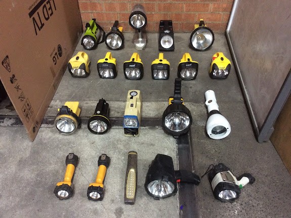 Dolphin Mixed Brand and Model Handheld Flashlights/Spotlights