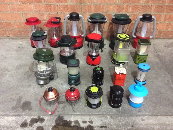 Coleman Mixed Brand and Model Portable Lanterns