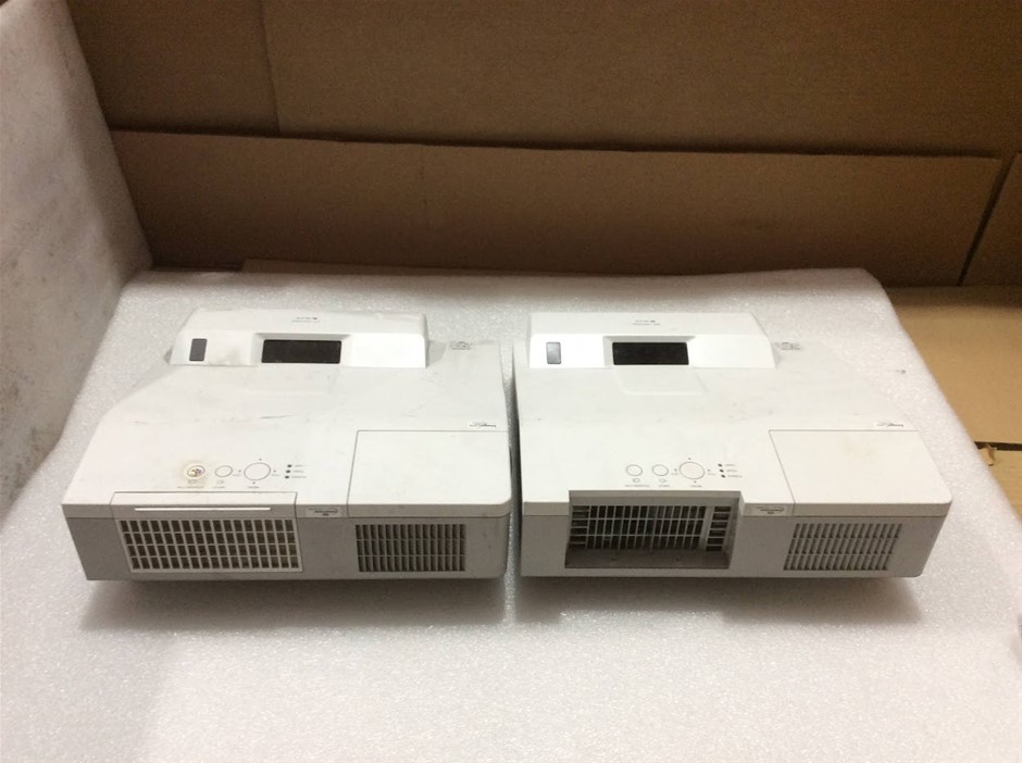 Hitachi CP-AW3005 and CP-AW3006 Ultra Short Throw Projector (Lot of 2)