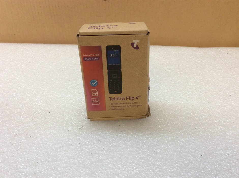 Telstra Flip 4 4GX Mobile Phone - New