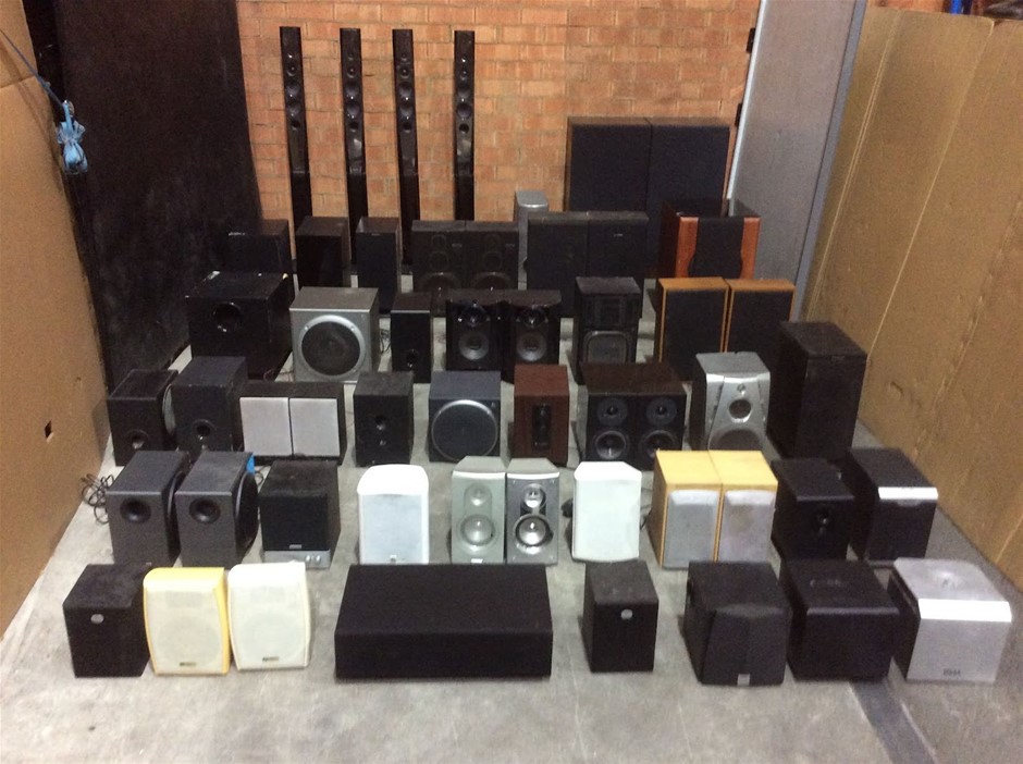Mixed Brand Speakers & Subwoofers Audio Equipment