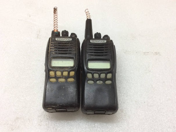 Kenwood Portable Two-Way Radios (Lot of 2)