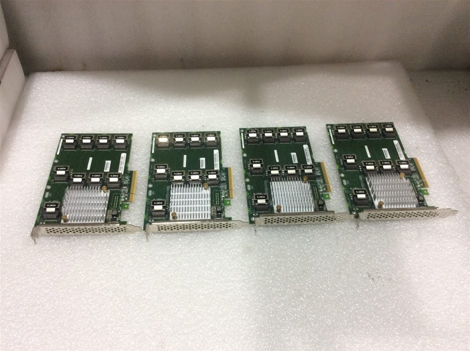 Multi-Port PCIe SAS/SATA RAID Controller Cards (Lot of 4)