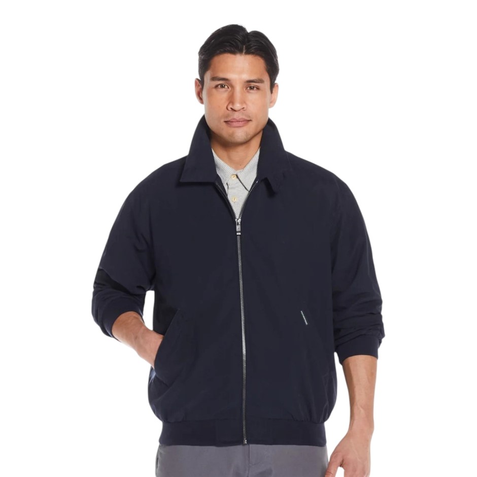 WEATHERPROOF Men's Microfibre Golf Jacket, Size L, Ultra Soft | Water Repel