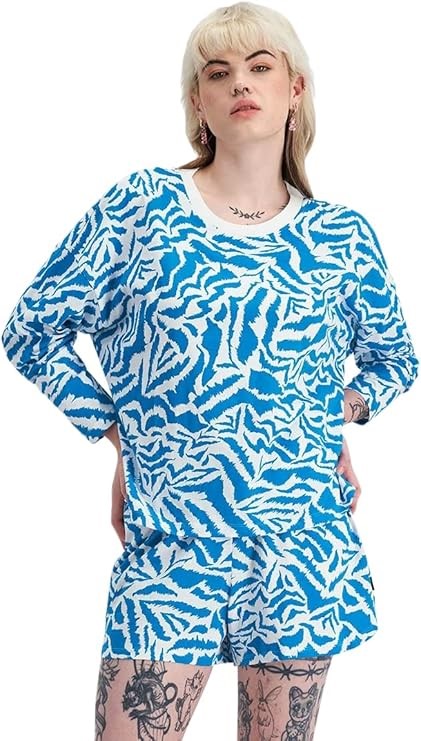 BONDS Sleep PJ Set, Size S, Print F4X, CRCMI. Buyers Note - Discount Freig