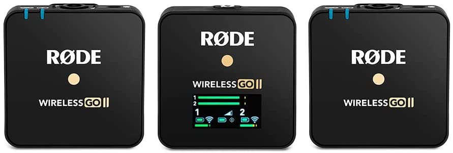 RODE Microphones Wireless GO II Black. NB: Missing Accessories & Not in Ori