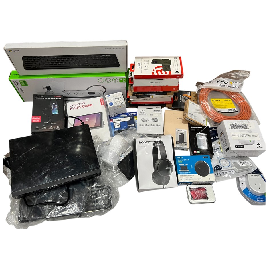 Assorted Electronics & Accessories. NB: Products Are Untested/Condition Unk
