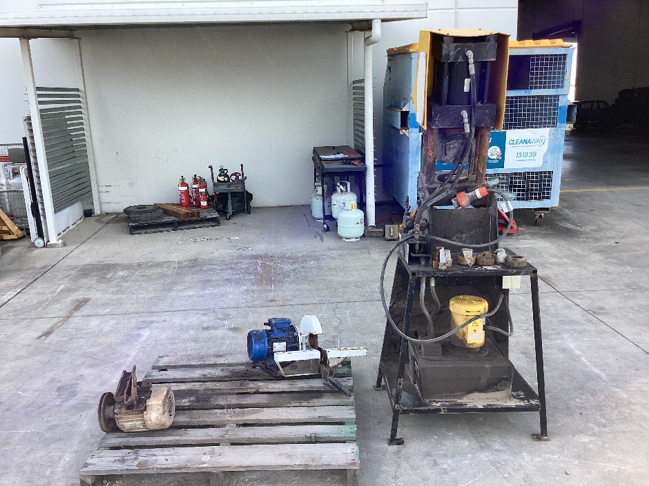 Hydraulic Hose Crimper & Cutter x 3