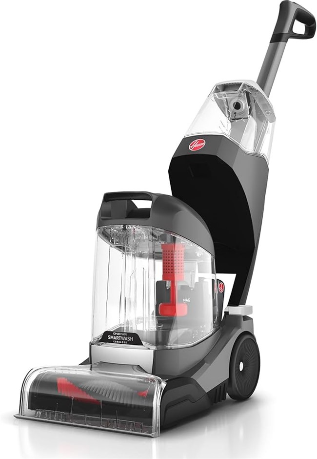HOOVER ONEPWR SmartWash Cordless Carpet Cleaner Machine.