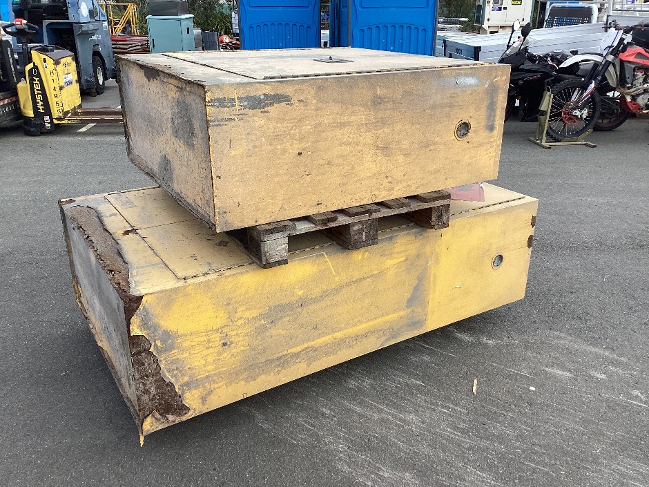 <p>2 x Flammable Goods Storage Containers</p>