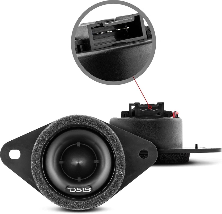 DS18 PRO-ST 1.9" Replacement Upgrade Bullet Compression Tweeters with Cross