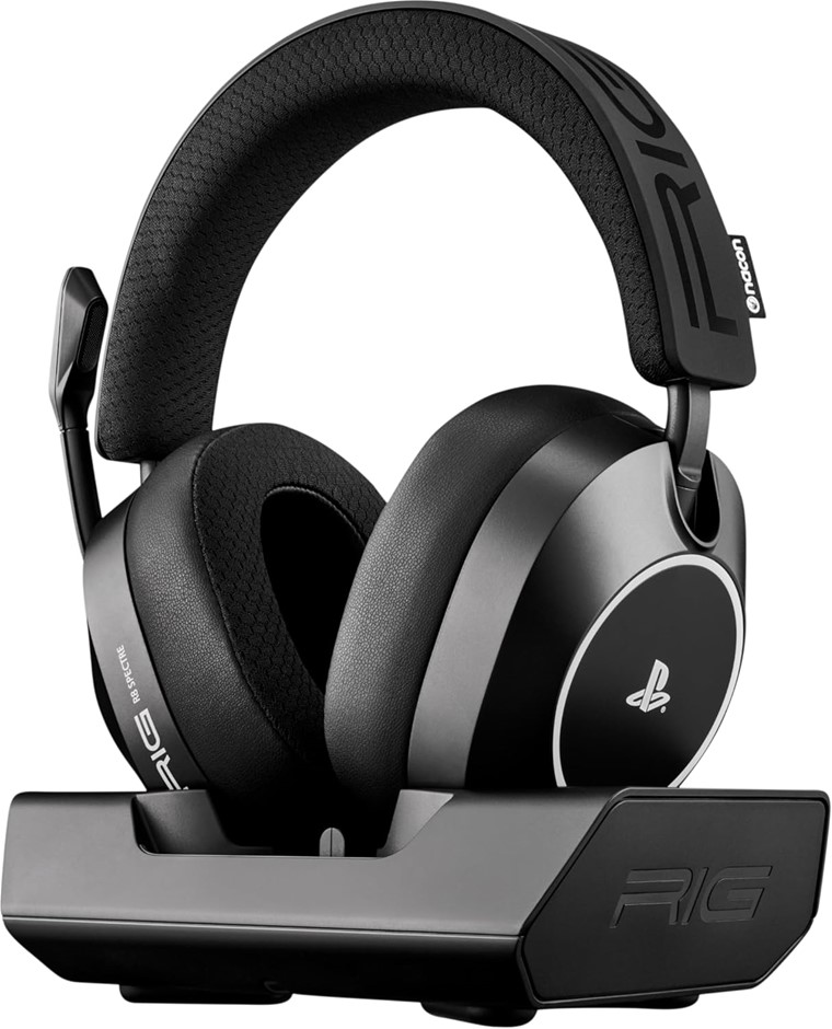 RIG R8 SPECTRE PRO HS Wireless Gaming Headset for PlayStation, 3D Audio, No