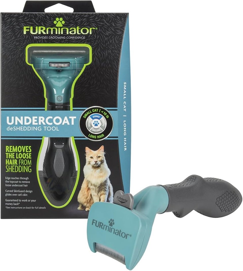 FURminator deShedding Tool for Cats, Small
