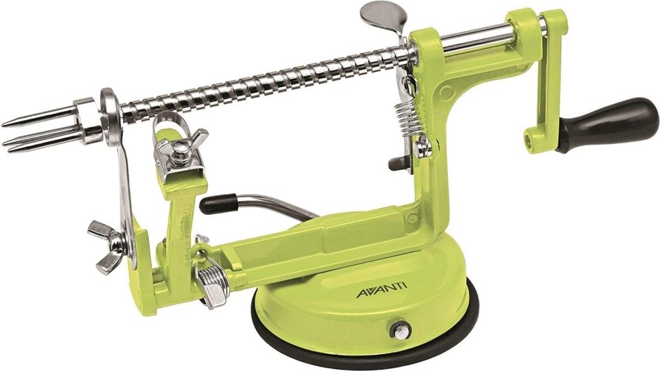 Avanti Apple Peeler, Corer and Slicer, Green