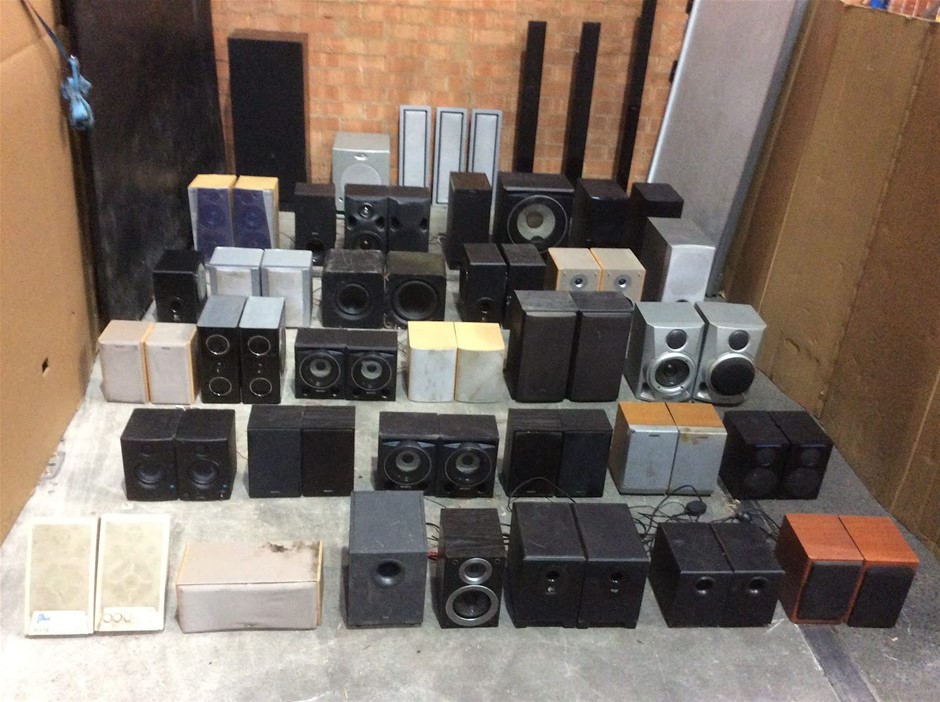 Mixed Bookshelf / Satellite Speakers