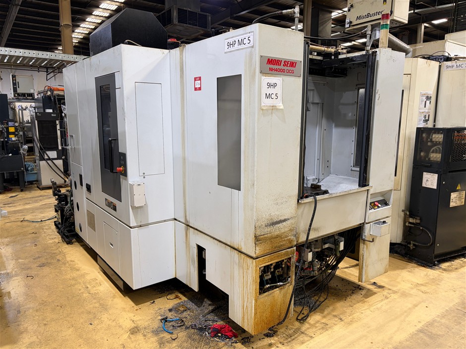 2010 Mori Seiki NH4000DCG Horizontal Machining Centre - (9HP-MC5)