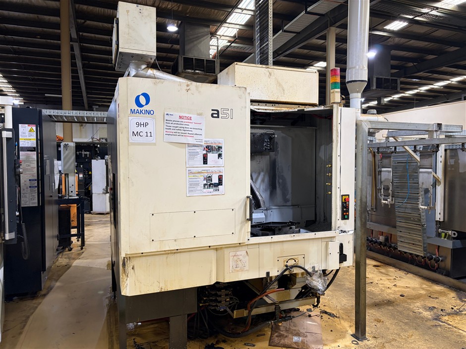 2009 Makino A51 Horizontal Machining Centre - MC11