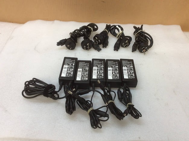 Dell HA65NS5-00 65W AC Adapter (Lot of 5)