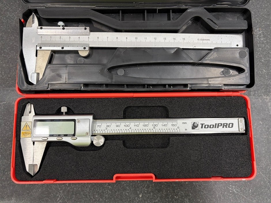 2 x Assorted Vernier Calipers
