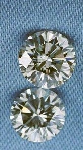 0.03 TCW Light Brown 2 round diamond