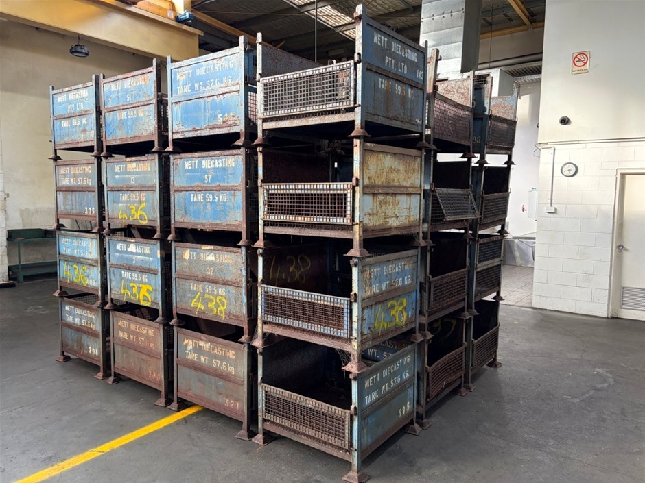 8 x Steel Stillages