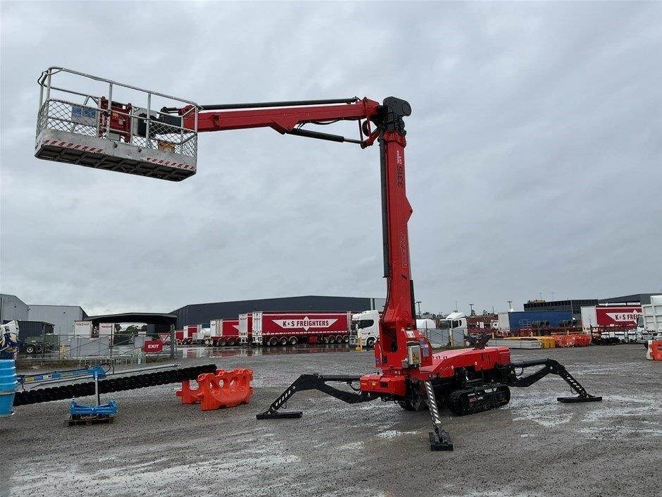 2016 Monitor 3315 BD Spider Boom Lift, Hybrid