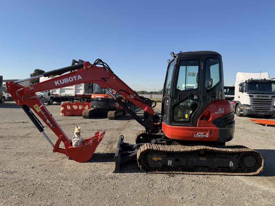 2023 Kubota U55-4 Rubber Tracked Excavator