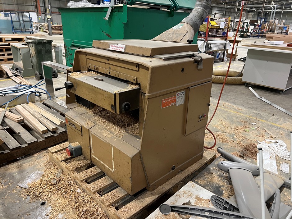 2014 Scm s63 Thicknesser